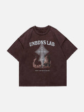 Cross Flame Washed Graphic Tee
