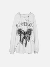 Dark Lightning Butterfly Chain Hoodie