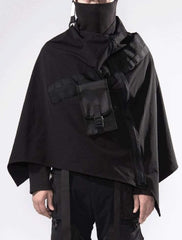Cyberpunk Zip Up Cape