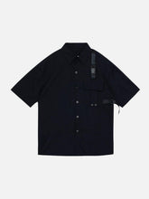 Darkwear Ribbon Short Sleeve Shirt