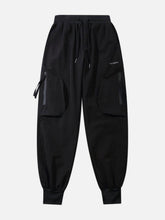 Side Semi-circular Pockets Cargo Pants