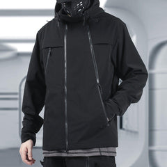 Cyberpunk Function Multi-zip Jacket