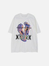 Fire Flame Cotton Graphic Tee