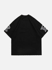 Cut Star Letters Graphic Tee