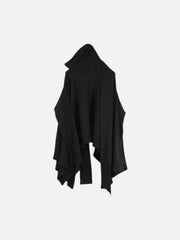 Dark Style Detachable Hat Cloak Hoodie