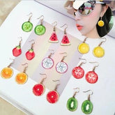 Pendientes de piña de Fruit Girl