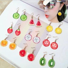 Pendientes de piña de Fruit Girl