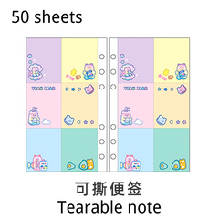 6-Loch-A6-Bärenpapier-Nachfüllung