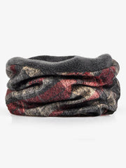 Plaid Man Plush Winter Hood