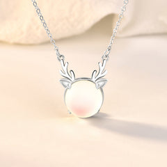 Collar de alce navideño kawaii Aurora