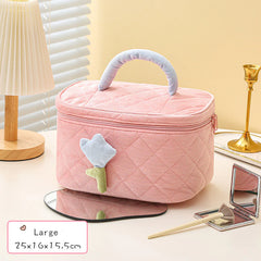 Süße Kosmetiktasche aus Cord