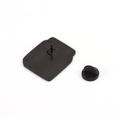 Pines con forma de cartón de leche kawaii