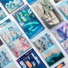 Notas adhesivas de la serie Fragmentos de paisaje