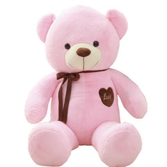 Oso de peluche gigante de 200 cm, juguete de peluche de anime con piel de oso, muñeco de peluche suave, solo funda, sin relleno, con cremallera, regalo para niños