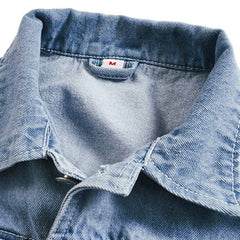 "Dog Head" Denim Jacket