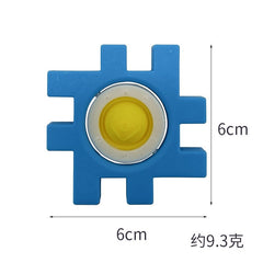 2023 Fingertip Gyro/Blase Musik Baustein Kombination Fingertip Gyro Dekompression Spielzeug/Kinder Pädagogisches Spielzeug