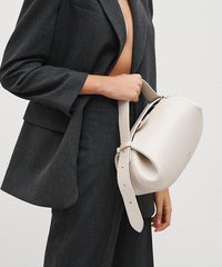 Casual Versatile Wine Red Tote Handbag