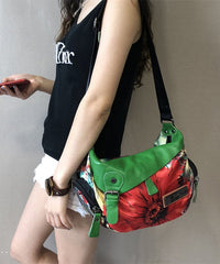 Large Capacity Original Ethnic Style Printed Fabric Bag