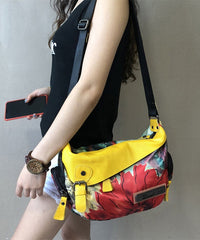 Large Capacity Original Ethnic Style Printed Fabric Bag
