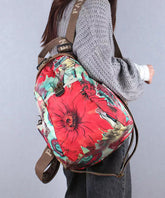 Leisure Travel Printed One Shoulder Crossbody Bag