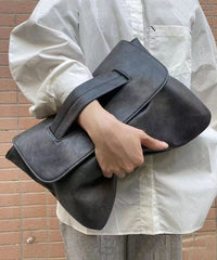 Red Patchwork Faux Leather Tote Handbag