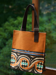 Ethnic Print Large Capacity Shoulder Bags QN010