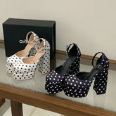 European Polka Dot Sandals