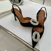 Women Rhinestone High Heels