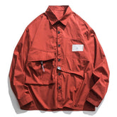 Solid Color Long Sleeve Shirt
