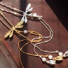 Antiquity Dragonfly U-shaped Hairpin