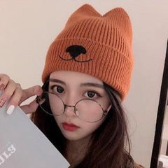Sweet Cute Cat Ear Woolen Hat