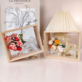 Baustein-Rosenstrauß-Ornament