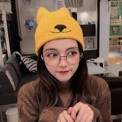 Sweet Cute Cat Ear Woolen Hat
