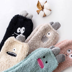 Emoji-Monster-Bodensocken