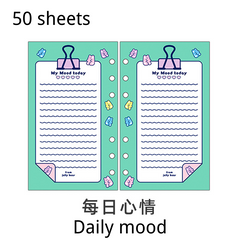 6-Loch-A6-Bärenpapier-Nachfüllung