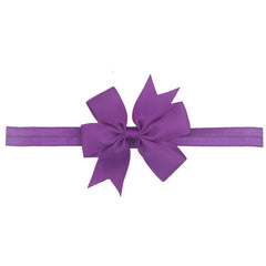 Lazo de cola de milano hecho a mano con cinta para bebé