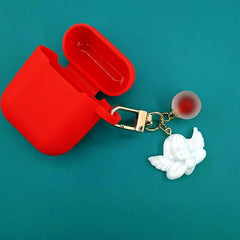 Llavero de ángel barroco