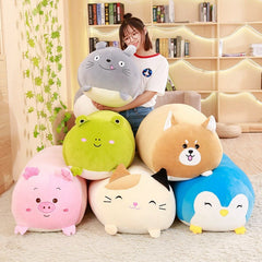 25 / 60cm down cotton cartoon animal pillow children's gift lovely plush toy birthday gift soft and comfortable Christmas gift
