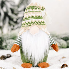 Green Element Gnome Doll Ornaments