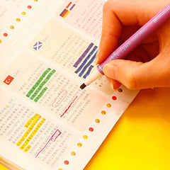 Magischer Textmarker mit Farbwechsel, 12 Farben