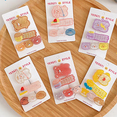 Pinzas para el cabello dulces de verano