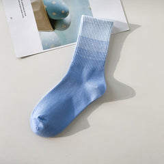 Socken mit Farbverlauf