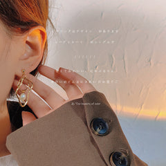 Pendientes de perlas de agua dulce