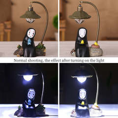 Kawaii Cartoon No Face Man Night Light Ornaments