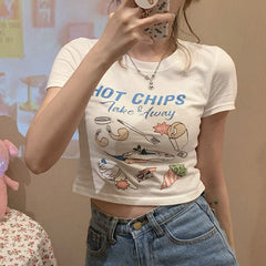 Camiseta linda de Summer Polupar