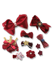 1 set=10pcs Sweet Hairpins Girls Hair Accessories