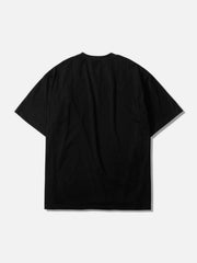 Dark Ghost Print Cotton Tee