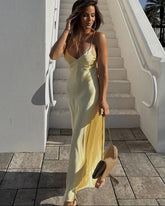 Brianna Backless Sling Dress