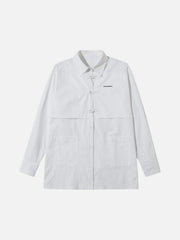 Solid Color Labelling Shirt