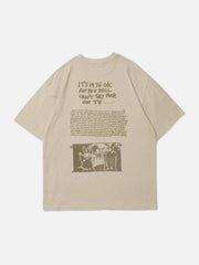 Fun Animal Print Cotton Tee
